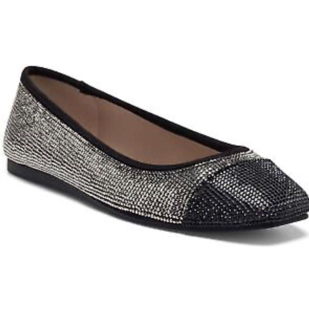 INC Women’s Jenaya 2 Silver Slip-On Dress Shoes Comfortable Stylish Flats Sz7.5